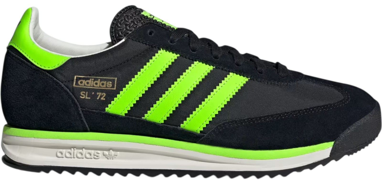 Adidas SL72 RS Black Solar Green for sale | eBay