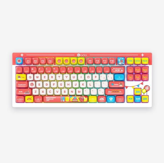ASUS Adol G87-HE Ultra Tri Mode Wireless Bluetooth Mechanical Gaming Keyboard