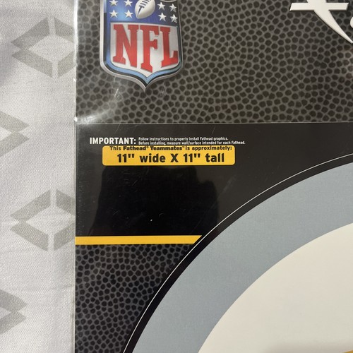 Pittsburgh Steelers Fathead 11”Wide X 11” Tall - Picture 2 of 4