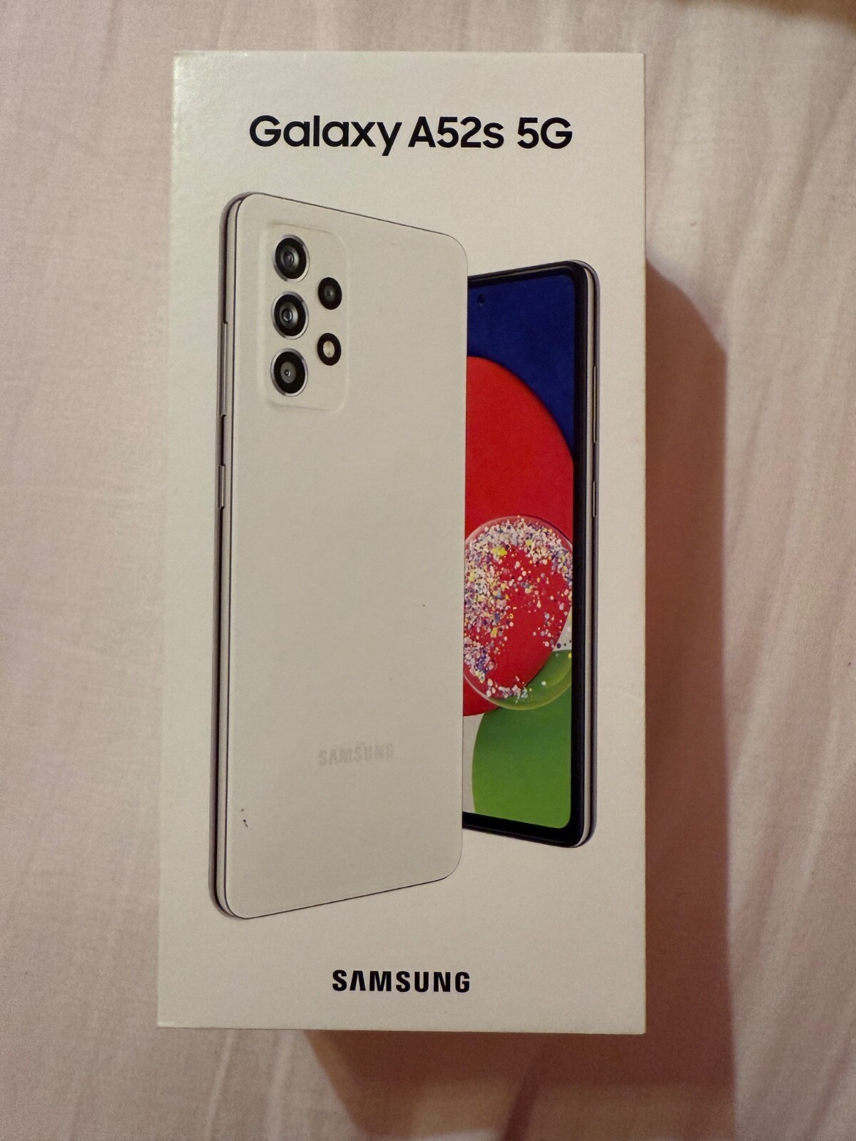 SAMSUNG GALAXY A52S 5G RECONDITIONNÉ 128 Go EXCELLENT BLANC