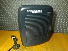 Carlsbro Speakezee Portable PA System Cassette Player PARTIALLY WORKING