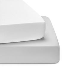 Baby Crib Sheets for Boys Girls, Fitted Crib Sheet 2 Pack for Standard Crib a...