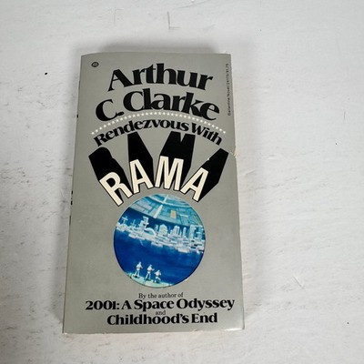 Rendezvous With Rama Arthur C. Clarke 1974 First Printing Sci-Fi Ballantine
