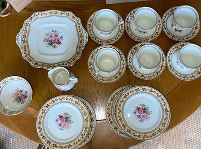 Adderley Rockingham Fine Bone China 21 Teile 