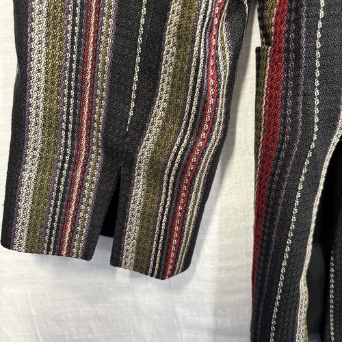 Vintage Lord & Taylor Striped 100% Linen Jacket Women's Size 6 Petites - Picture 19 of 22