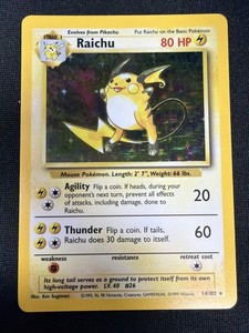 25+ Raichu 16 130 for sale | Updated Oct 2026