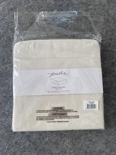 Pehr Sweet Dreams Organic Cotton Linen Fitted Alphabet Crib Sheet - New