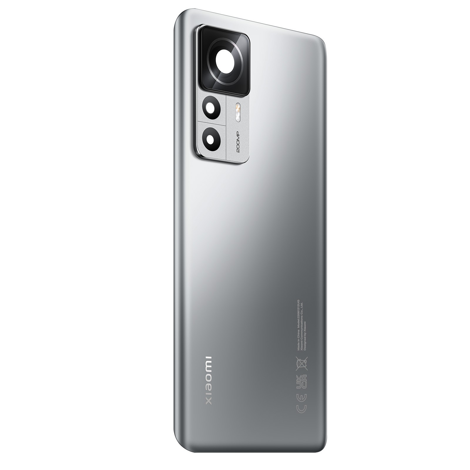 Cache Batterie Xiaomi 12T Pro Original Service Pack Argent