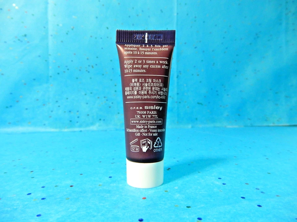 Sisley Black Rose Cream Mask Mini Travel Size .33 oz / 10ml ~$35 Value - Image 2 of 2