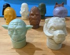 VINTAGE Star Wars 1980 TOPPS Star Wars Candy Head Toppers Lot of 9 — photo 3