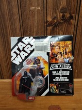Star Wars 30th Anniversary Coin Album Darth Vader Action Figure Hasbro Sealed