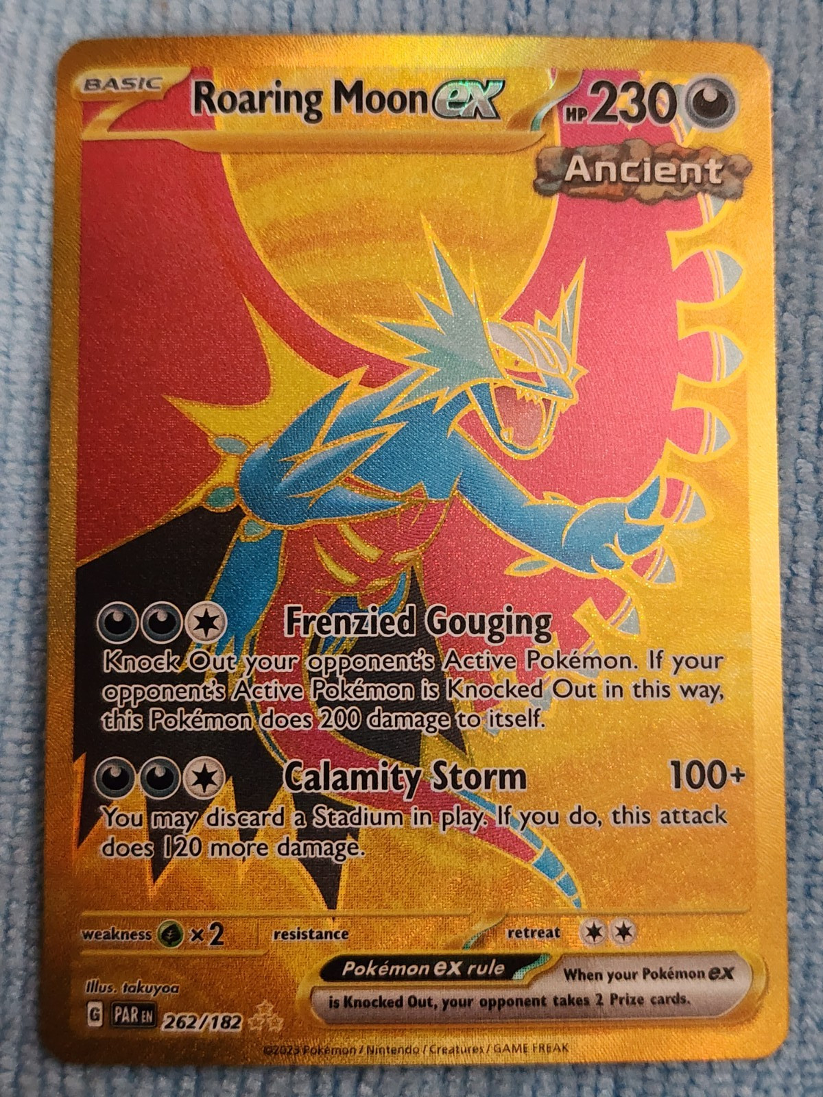 Roaring Moon ex 262/182 SV04: Paradox Rift Holo