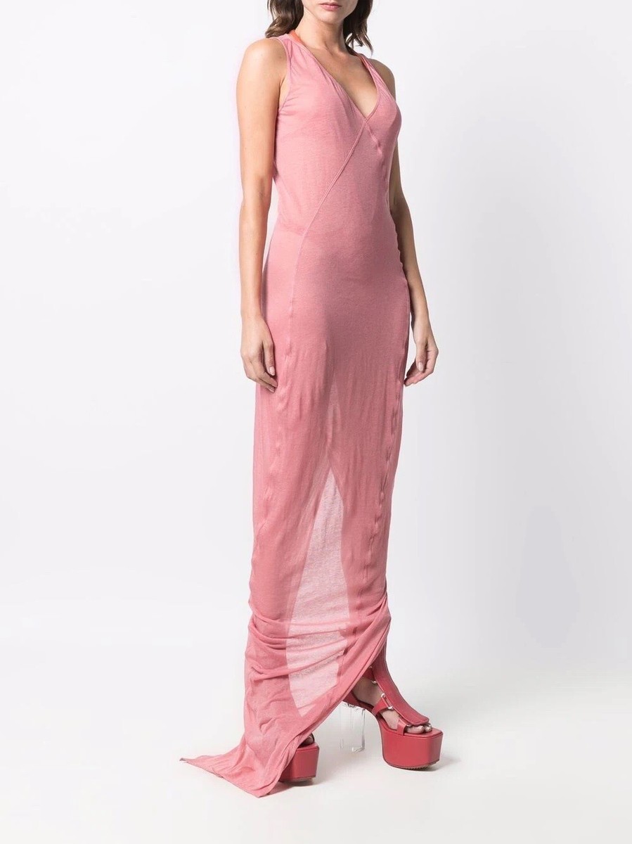 【送料&関税込】Rick Owens V-neck Sleeveless Dress Rick Owens V-neck Sleeveless Dress