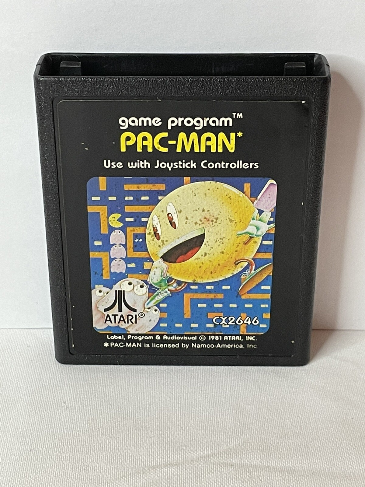 Pac-Man Pacman Pac Man (Atari 2600) Authentic Cartridge Only Cleaned Tested