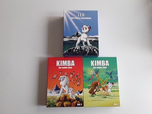 Kimba - Der Weiße Löwe = 10 DvDs + Leo - Der Kleine Löwenkönig = 10 DvD Box