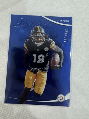 2023 Panini Prestige Xtra Points Blue #245 Diontae Johnson SP /399 Steelers