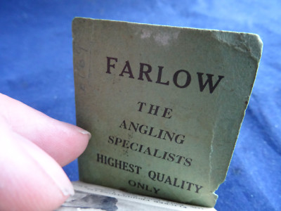 Livre Scintillant Vintage Farlow's – Publicité Mouche, Démonstration De Lancer, Rare