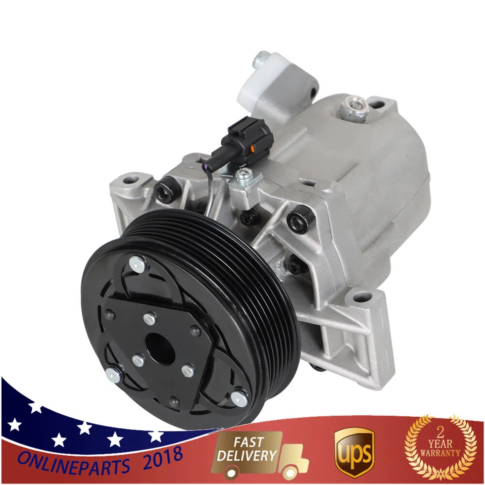 For NISSAN Tiida 2007-2015 For Versa 2007-2012 A/C AC Compressor 92600CJ61B 1.8L - Image 3 of 4