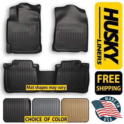 Husky Liners WeatherBeater Front and Rear Floor Mats - Choice Of Color