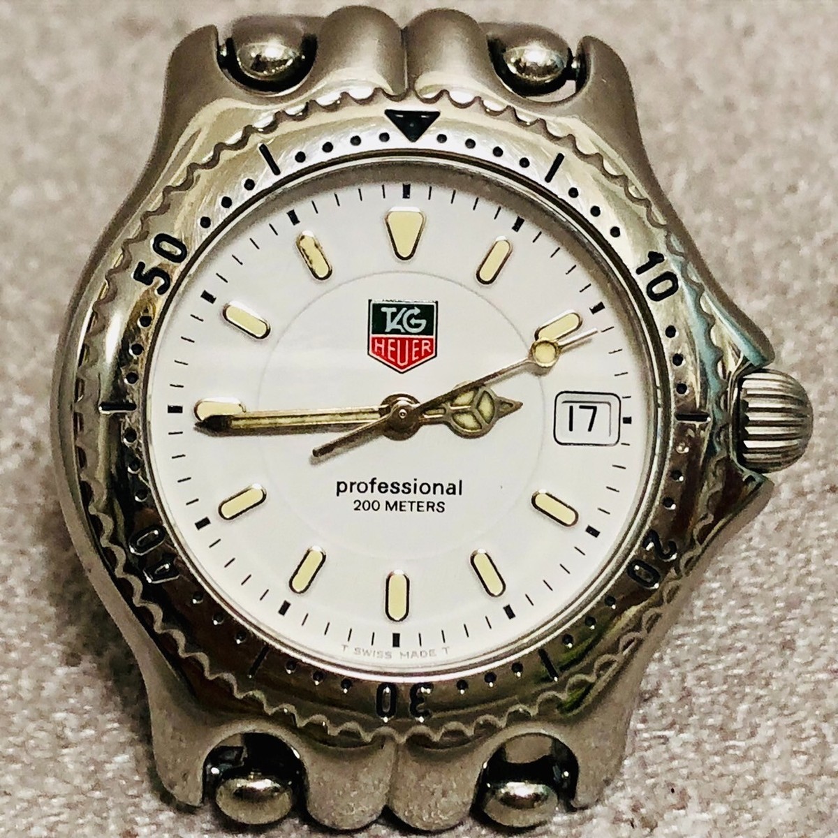 TAG Heuer SEL White Unisex Adult Watch - WG1212-K0 for sale TAG Heuer SEL White Unisex Adult Watch - WG1212-K0 for sale