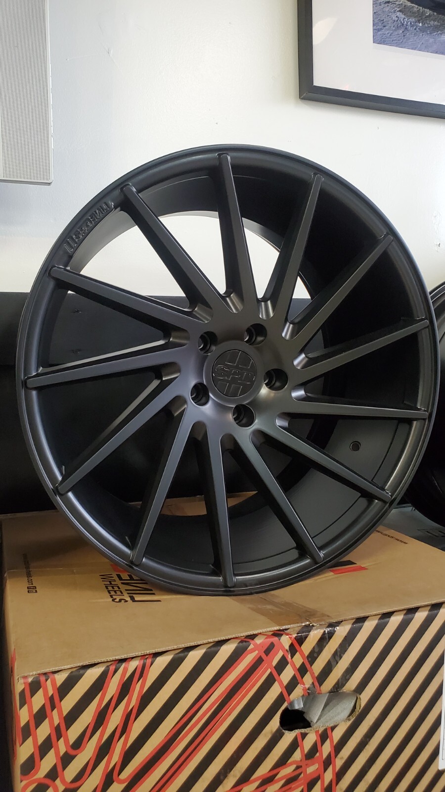 20" Inch Speedline Ichi Satin Black Wheels 20x10.5 Rims Maserati BP:5x115