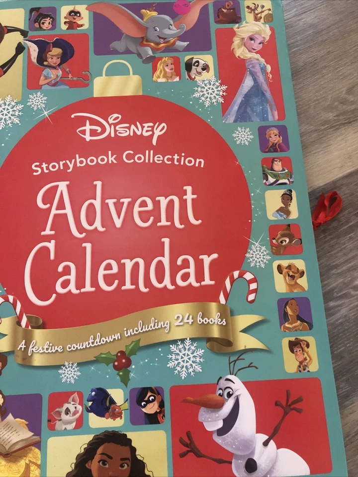 Disney Storybook Collection Advent Calendar~24 Mini Books - Image 3 of 4