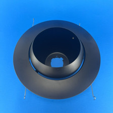 2 Elco EL18B 6 Eyeball Trim Black