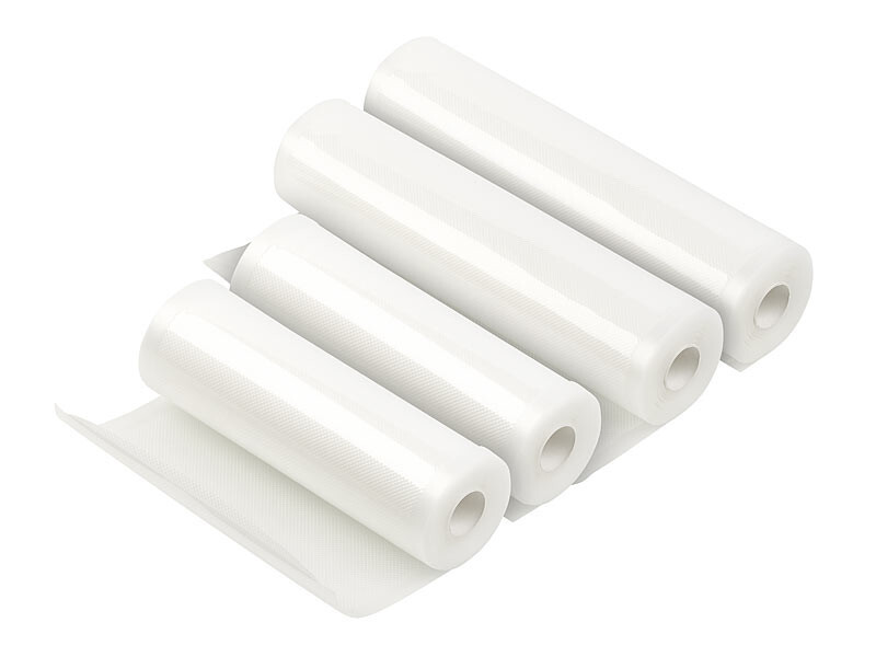 Rouleaux sous vide Rosenstein Söhne pack de 4 film gaufré anti gâchis pour congélation