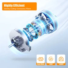 450W Commercial Stainless Steel Meat Tenderizer Electric Tenderizer Cuber 110V