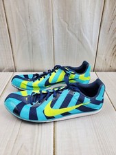 NIKE ZOOM RIVAL D MENS 12 TRACK AND FIELD Racing CLEATS SHOES GAMMA BLUE