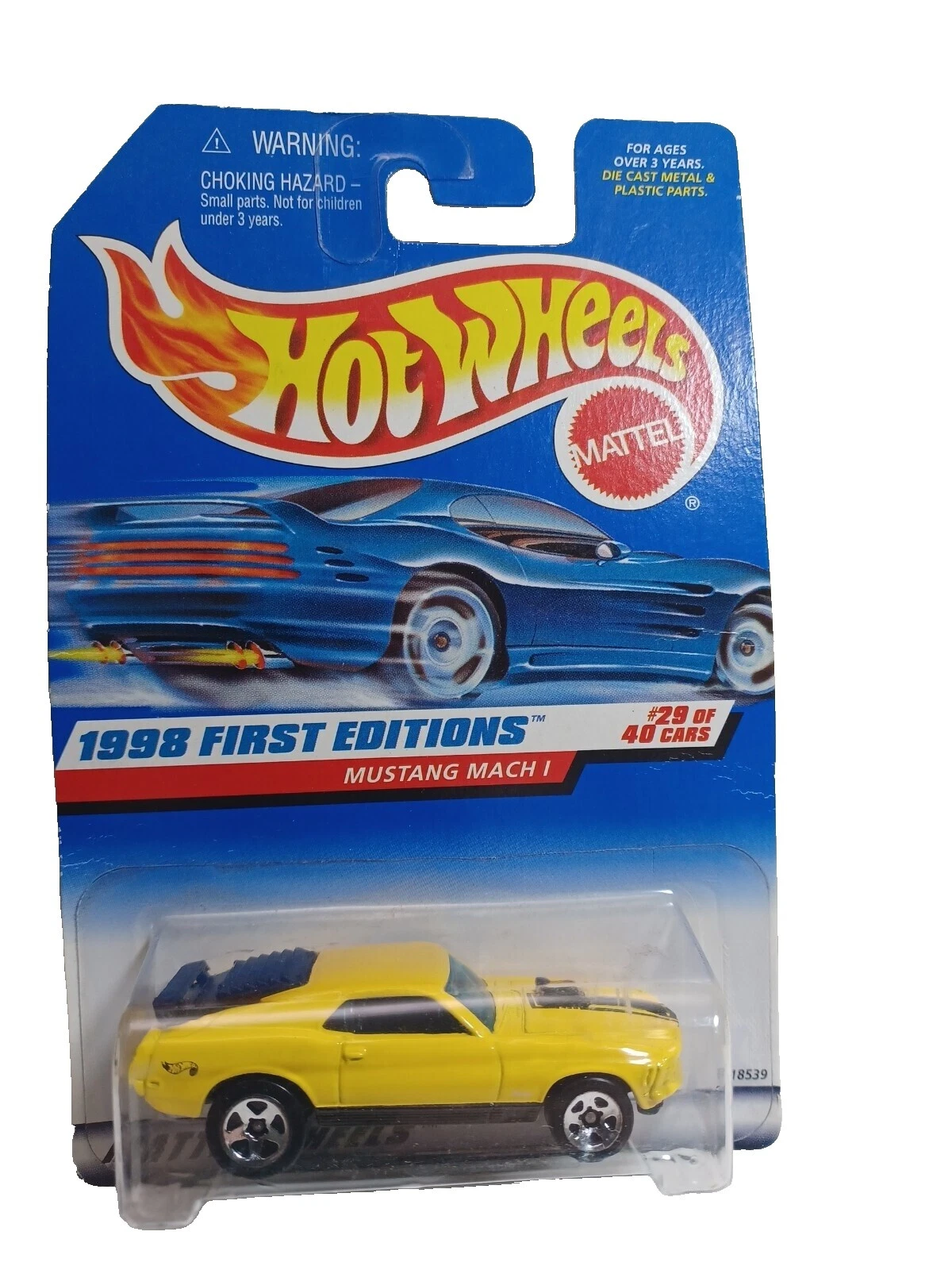 Hot Wheels First Editions 系列压铸赛车 1998 车辆年份