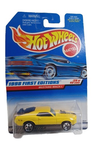 ミニカー Hot Wheels 1998 Mustang Cobra RARE 1998 Hot Wheels Ford Mustang Cobra 1998 First Editions