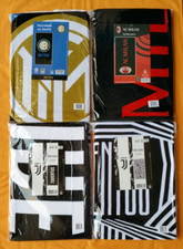 TELO MARE ASCIUGAMANO JUVE/JUVENTUS/MILAN/INTER UFFICIALE 90X170 CM 100%COTONE 