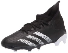 Adidas PREDATOR FREAK.3 YOUTH FG Size 1 Soccer Football Cleats Black FY1031
