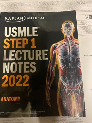 USMLE Step 1 Lecture Notes 2022 - Anatomy