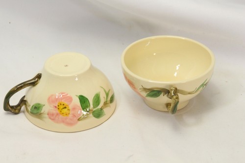Franciscan Desert Rose Cups Mug Saucer Lot of 14 - Picture 5 of 7