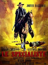 LE SPÉCIALISTE, JOHNNY HALLIDAY, REPRO AFFICHE CINEMA VINTAGE (60X80), HQ