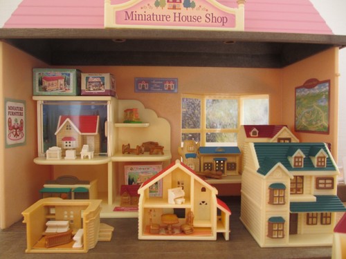 Sylvanian Families Calico Critters Toy Shop Japan Miniature House Vtg RARE - Picture 6 of 24