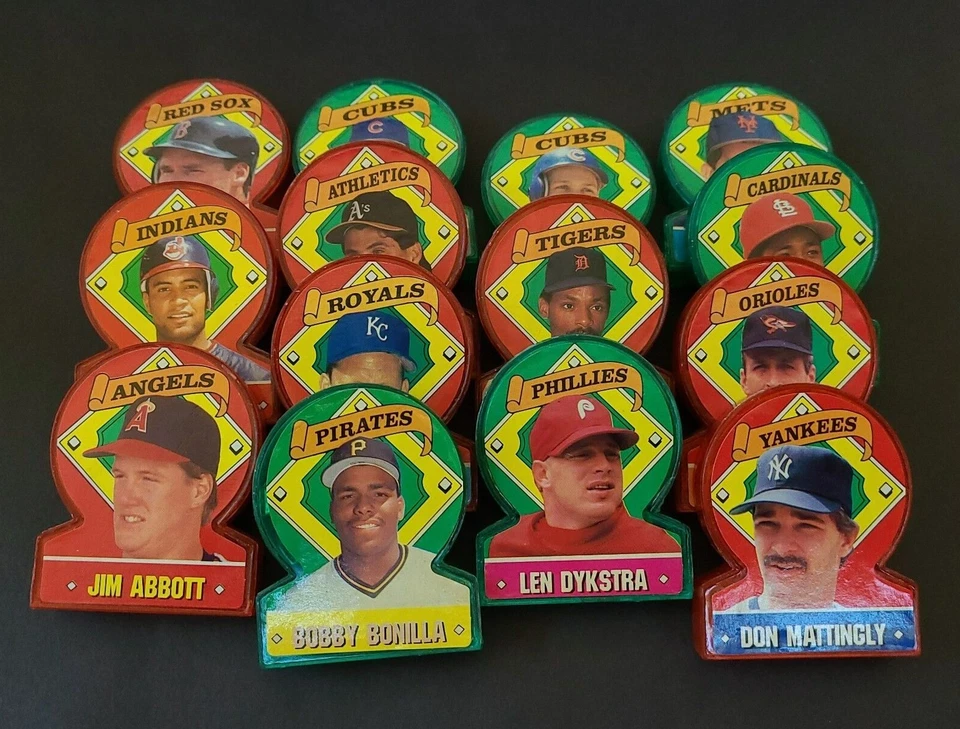 1991 Topps Stand Up Candy Collectible - Clear, Red & Green versions - U Pick - Image 3 of 4