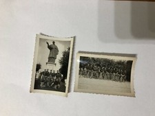 LOTTO DI N.2 FOTO BALILLA ONB GIL FEZ BICICLETTE STATUA S.CARLONE ARONA .