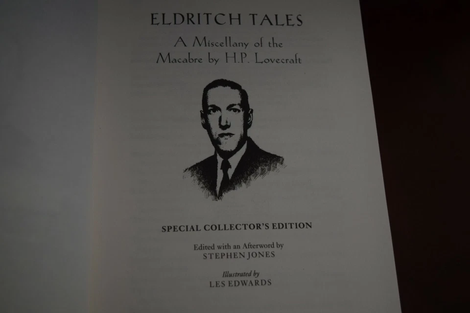 Miscellany Macabre Eldritch Tales Lovecraft New Deluxe Leather Bound Hardcover Foto 4 de 4