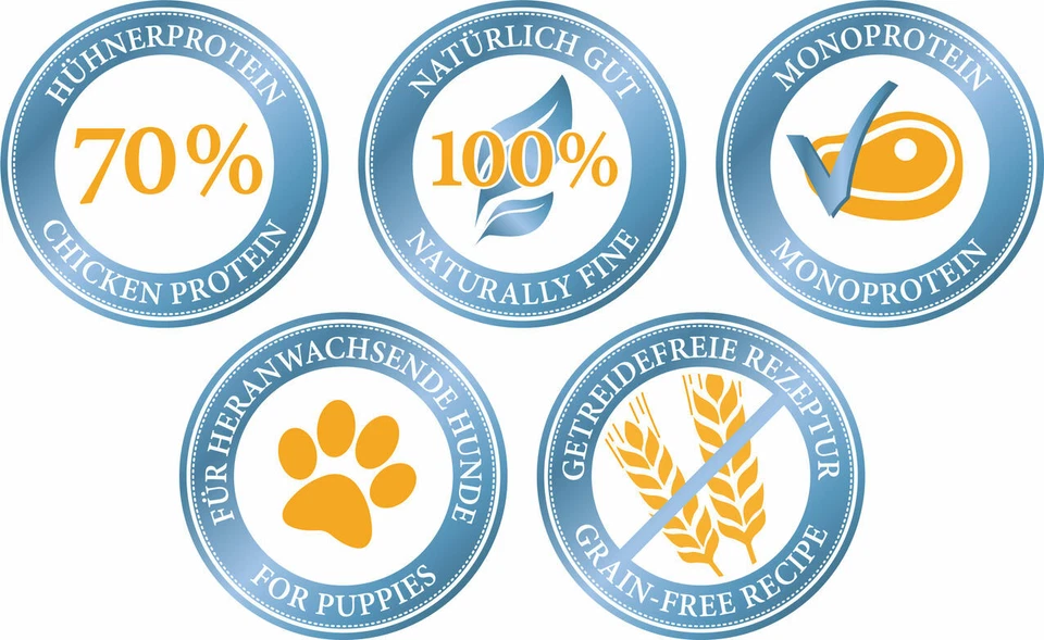 Bellfor Hundefutter Trocken Getreidefrei für Welpen Mittlere Große Rassen 15 kg - Bild 4 von 4