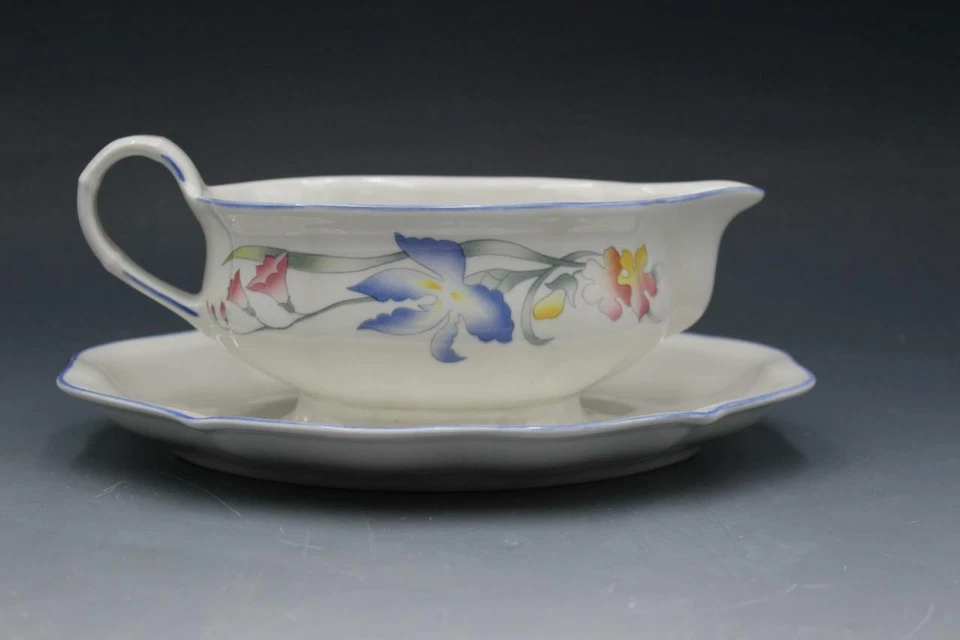 Villeroy & Boch Riviera Patrón Salsa Barco Adjunto Bajo Plato De Colección Foto 3 de 4