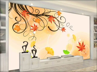Ripe Royal Leaf 3D Full Wall Mural Photo Wallpaper Printing Home Kids Decor