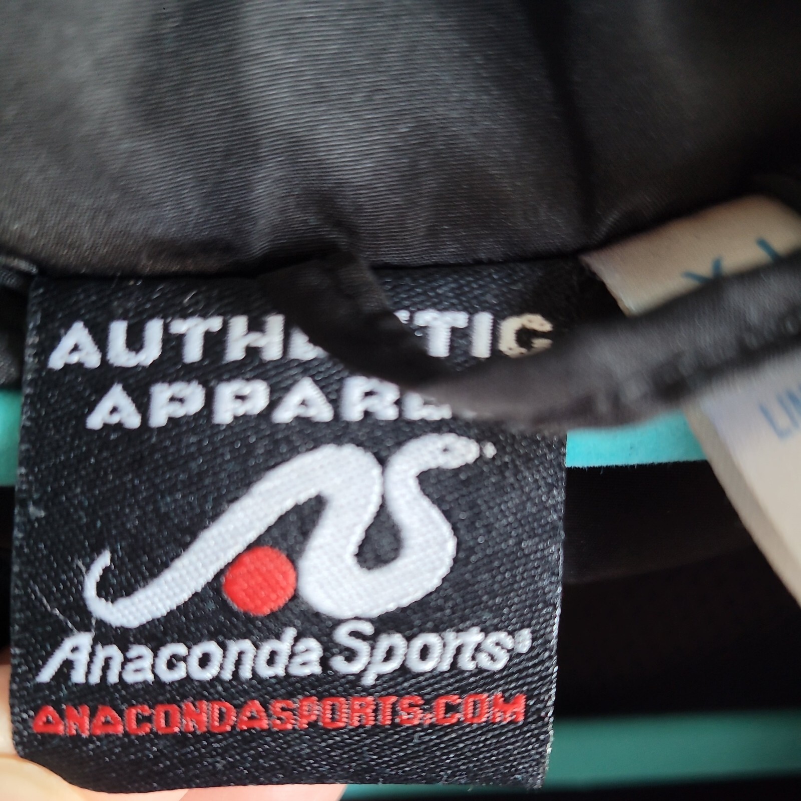 Authentic Apparel Anaconda Sports Black Windbreaker J… Gem