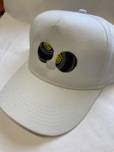 Lawn Bowls Cap personalised- name on side - Picture 5 of 5