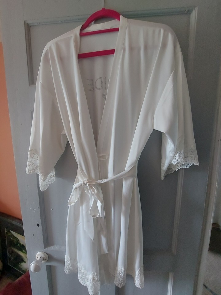 Bride Dressing Gown Size 16 Boux Avenue eBay