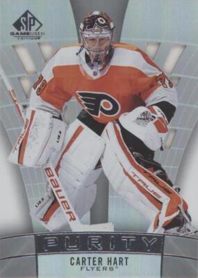 2021-22 Upper Deck SP Game Used - Carter Hart #P-24 for sale