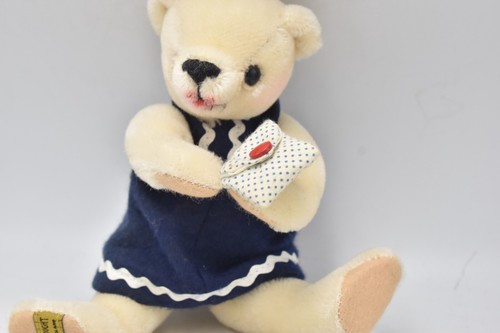 Merrythought Sealed with a Kiss Mohair Teddybär - Limited Edition Sammlerstück - Bild 6 von 24