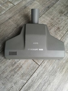 2 Staubsauger Bodendüsen für AEG Rotosoft 1000. Die schwarze iss neu